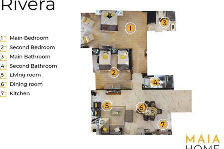 Rivera Maiahome-Hermoso Apt En Polanco Cerca Antara - 2Br 2Bt Kota Meksiko Bagian luar foto